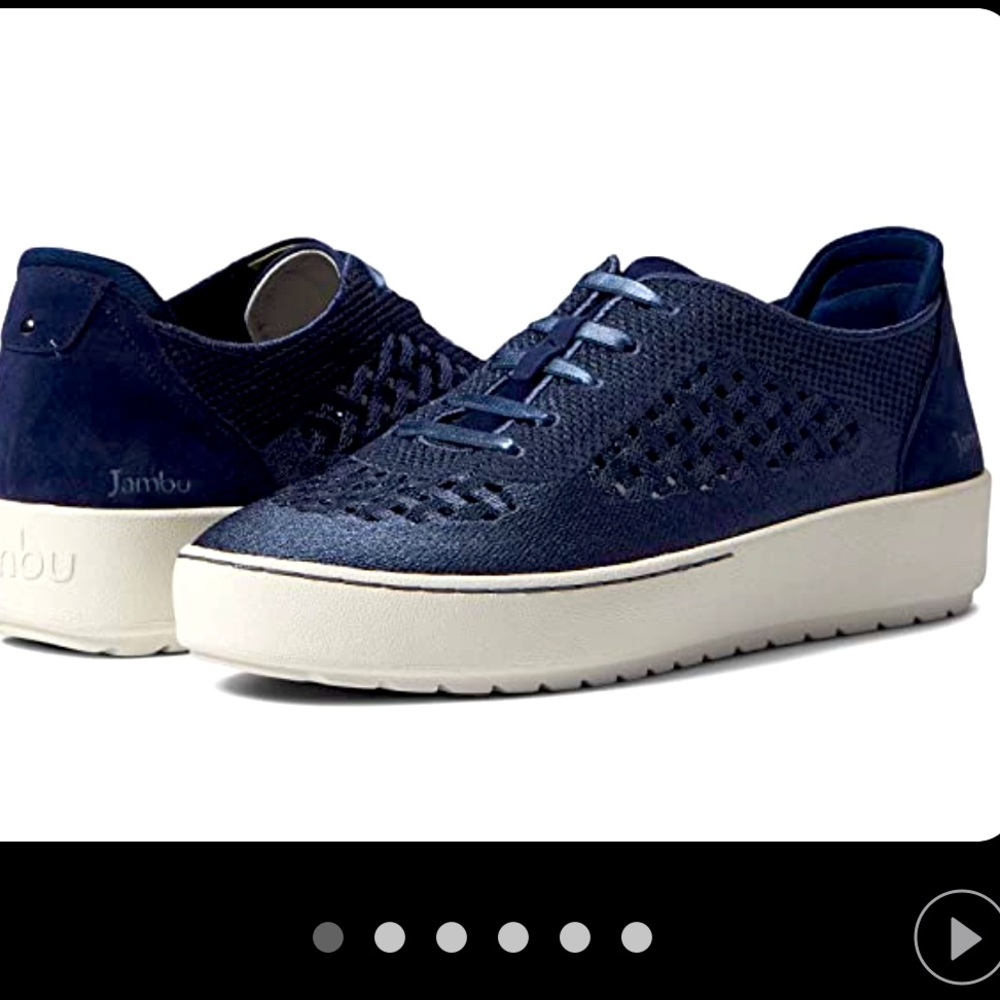 Jambu Lilac Slipon Navy Sz 8.5 🌟new in box🌟💙